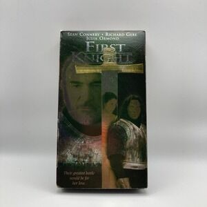 First Knight VHS 1995 Sean Connery Richard Gere‎ Columbia TriStar Movie 71173